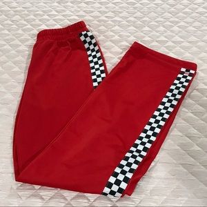 Checkered Print Pants